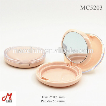 MC5203 Custom round unique pressed powder case wholesale